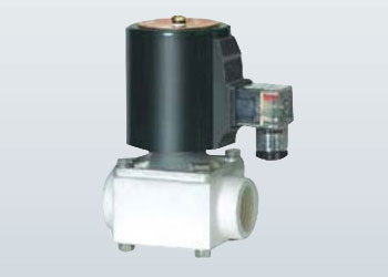 CD-F Series (Past Model ZCF)Direct Diaphragm Solenoid Valve with PTFE body